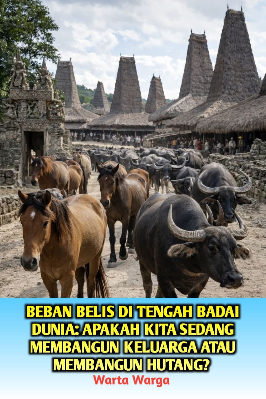 BEBAN BELIS DI TENGAH BADAI DUNIA: APAKAH KITA SEDANG MEMBANGUN KELUARGA ATAU MEMBANGUN HUTANG?